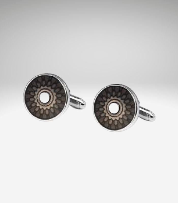 Geometriske mønster manchetknapper