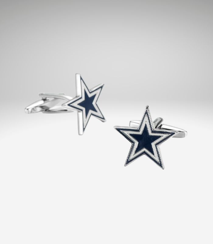 Stjerne / Dallas Cowboys manchetknapper